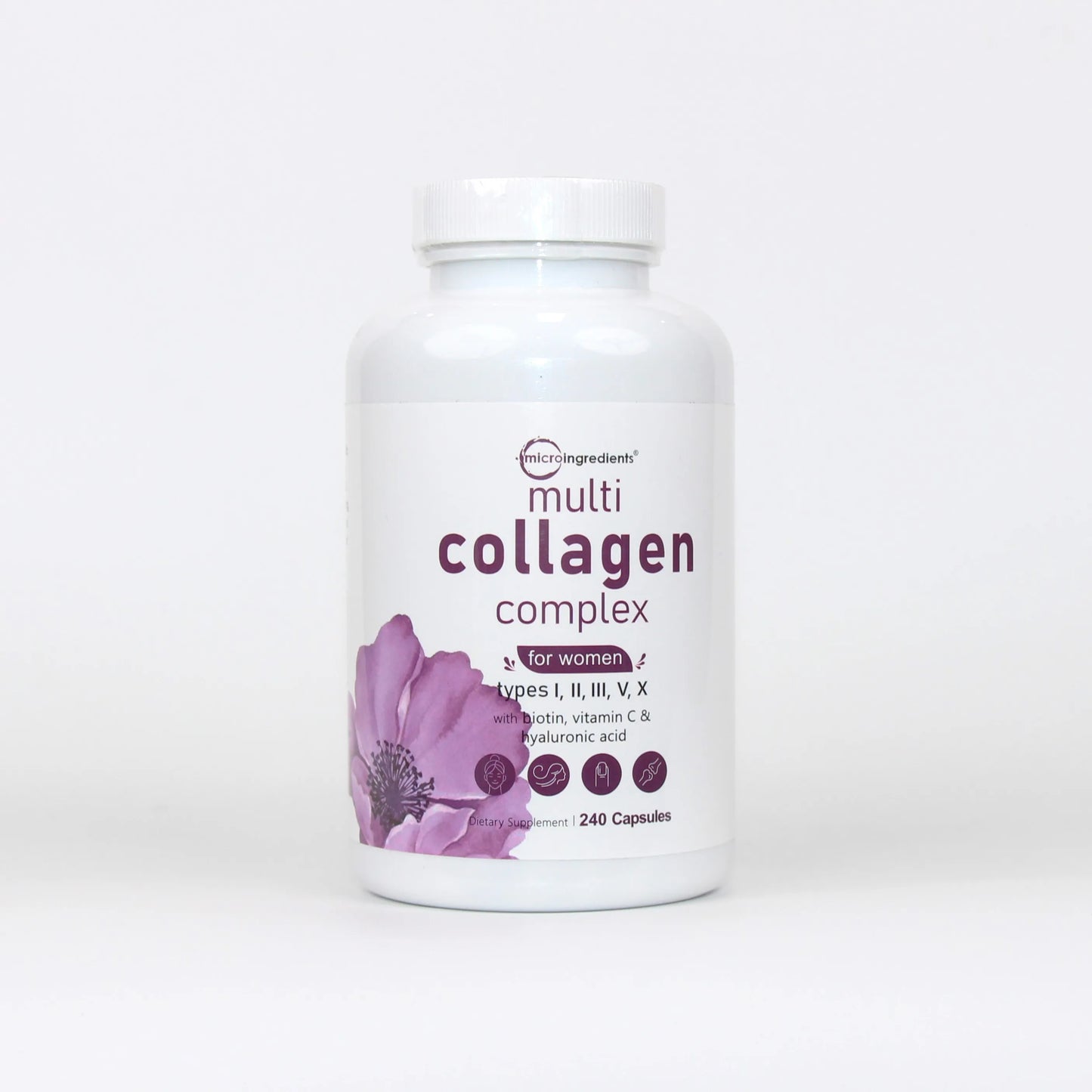 Premium Multi-Collagen Peptides Powder™ (Types I, II, III, V, X) - Hydrolyzed Protein